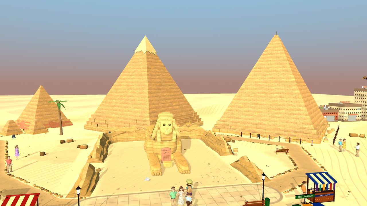 The Pyramids of Giza and the Sphinx